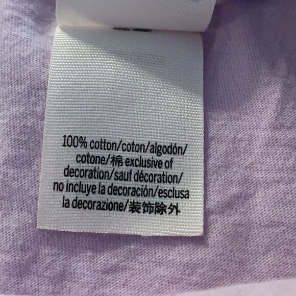 𝅺pink by Victoria’s Secret short sleeve T-shirt strappy V-neck split hemline - Picture 5 of 7